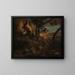 San Girolamo - Jean-Baptiste-Camille Corot — quadro incorniciato alla parete