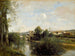 Senna e vecchio ponte a Limay - Jean-Baptiste-Camille Corot — vista dell’opera