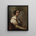 Sibylle - Jean-Baptiste-Camille Corot — quadro incorniciato alla parete