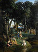 Silène - Jean-Baptiste-Camille Corot — vista dell’opera