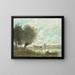 Souvenir d'Ault - Jean-Baptiste-Camille Corot — quadro incorniciato alla parete