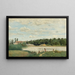Le Bain - Jean-Baptiste-Camille Corot — quadro incorniciato alla parete