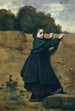 La Petite Curieuse - Jean-Baptiste-Camille Corot — vista dell’opera