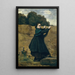 La Petite Curieuse - Jean-Baptiste-Camille Corot — quadro incorniciato alla parete