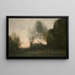 La Danse des nymphes - Jean-Baptiste-Camille Corot — quadro incorniciato alla parete