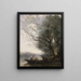 Il passatore - Jean-Baptiste-Camille Corot — quadro incorniciato alla parete