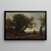 I Bohemien - Jean-Baptiste-Camille Corot — quadro incorniciato alla parete