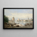 Le Port de La Rochelle - Jean-Baptiste-Camille Corot — quadro incorniciato alla parete