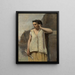 L'histoire de la Muse - Jean-Baptiste-Camille Corot — quadro incorniciato alla parete