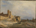 Il palazzo dei papi ad Avignone - Jean-Baptiste-Camille Corot — vista dell’opera