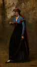 La Liseuse - Jean-Baptiste-Camille Corot — vista dell’opera