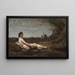 Le Repos - Jean-Baptiste-Camille Corot — quadro incorniciato alla parete