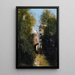 Le Moulin sur la rivière Thrain à Beauvais - Jean-Baptiste-Camille Corot — quadro incorniciato alla parete