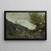 Un torrent des Abruzzes - Jean-Baptiste-Camille Corot — quadro incorniciato alla parete