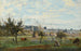 Un Villaggio dei Dintorni di Mantes - Jean-Baptiste-Camille Corot — vista dell’opera