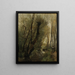 Un ruisseau nei pressi di Beauvais - Jean-Baptiste-Camille Corot — quadro incorniciato alla parete