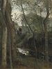 Un ruscello sotto bosco - Jean-Baptiste-Camille Corot — vista dell’opera