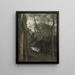 Un ruscello sotto bosco - Jean-Baptiste-Camille Corot — quadro incorniciato alla parete