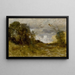 Vallée solitaire - Jean-Baptiste-Camille Corot — quadro incorniciato alla parete