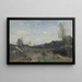 Vallons défrichés - Jean-Baptiste-Camille Corot — quadro incorniciato alla parete