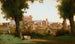 Vista dei Giardini Farnese, Roma - Jean-Baptiste-Camille Corot — vista dell’opera