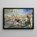 Il banchetto degli dei - Jean-Baptiste Cariven — quadro incorniciato alla parete