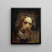 Autoritratto - Jean-Baptiste Carpeaux — quadro incorniciato alla parete