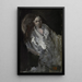 Madame Carpeaux in vestaglia - Jean-Baptiste Carpeaux — quadro incorniciato alla parete