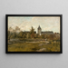 Il Villaggio di Woluwé - Jean-Baptiste Degreef — quadro incorniciato alla parete