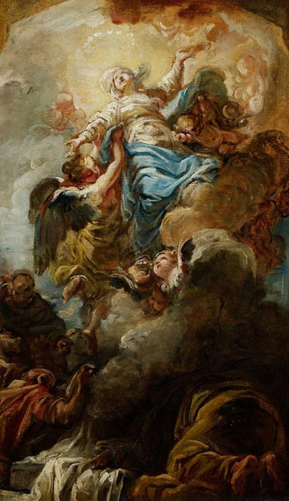 JeanBaptiste Deshays - Study for the Assumption of the Virgin.webp