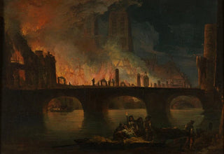 JeanBaptiste Franois Genillion - Lincendie de lHtel Dieu en 1772.webp