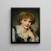 Testa di un ragazzo - Jean-Baptiste Greuze — quadro incorniciato alla parete
