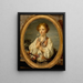 Giovane pastore che tenta il sort per sapere se è amato dalla sua pastorella - Jean-Baptiste Greuze — quadro incorniciato alla parete