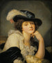 Ritratto di una donna - Jean-Baptiste Greuze — vista dell’opera