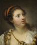 La ninfa Callisto - Jean-Baptiste Greuze — vista dell’opera
