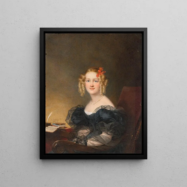 JeanBaptiste Isabey - Portrait of a Woman.webp