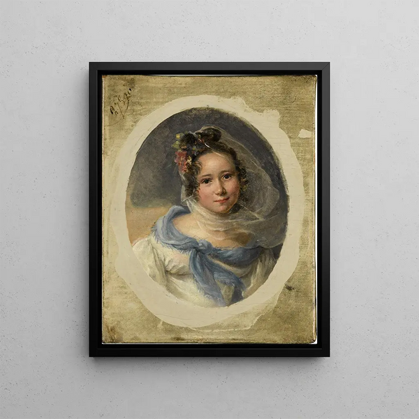JeanBaptiste Isabey - Portrait of a lady.webp