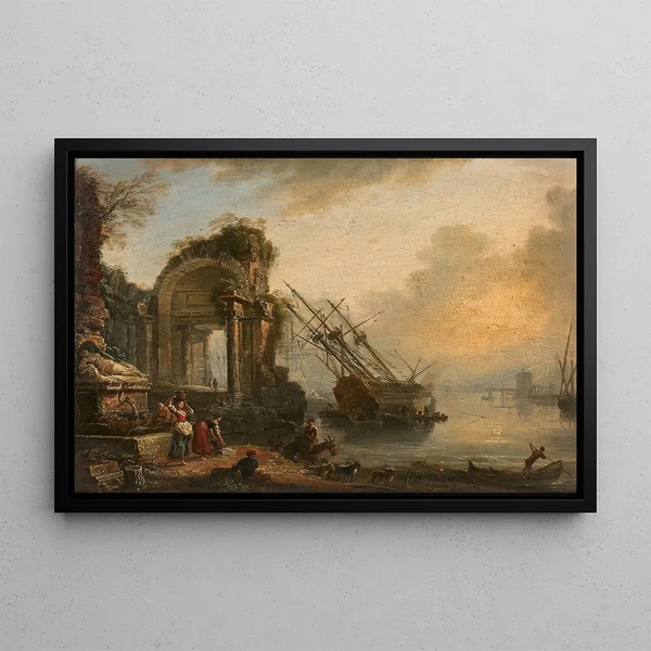 JeanBaptiste Lallemand - Littoral anim de personnages au Levant et Littoral anim de personnages au couchant.webp