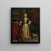 Ritratto di un giovane ragazzo - Jean-Baptiste Lantscroon — quadro incorniciato alla parete