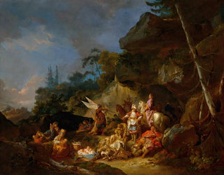 Le camp tartare - Jean-Baptiste Le Prince — vista dell’opera