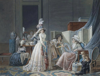 L'Amour au petit point - Jean-Baptiste Mallet — vista dell’opera