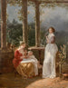 La lecture - Jean-Baptiste Mallet — vista dell’opera