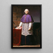 L'Abbé Henri Grégoire 1750-1831 ecclesiastico e uomo politico - Jean-Baptiste Mauzaisse — quadro incorniciato alla parete