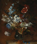 Nature morte con fiori in un vaso - Jean-Baptiste Monnoyer — vista dell’opera