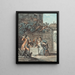 Il contadino insoddisfatto - Jean-Baptiste Morret — quadro incorniciato alla parete