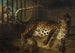 Leopardo in gabbia confrontato a due levrieri - Jean-Baptiste Oudry — vista dell’opera