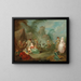 Un camp militare - Jean-Baptiste Pater — quadro incorniciato alla parete