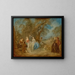 Una compagnia elegante in un parco - Jean-Baptiste Pater — quadro incorniciato alla parete
