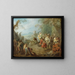 Campeggio - Jean-Baptiste Pater — quadro incorniciato alla parete