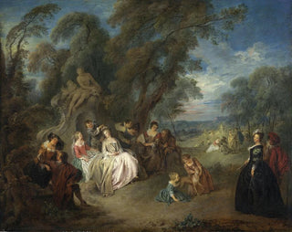 Fête champêtre - Jean-Baptiste Pater — vista dell’opera